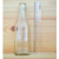 260ml Clear Square Bale Wire Glass Bottle/ Whiskey Bottle/ Tequila Bottle with Swing Top Cap